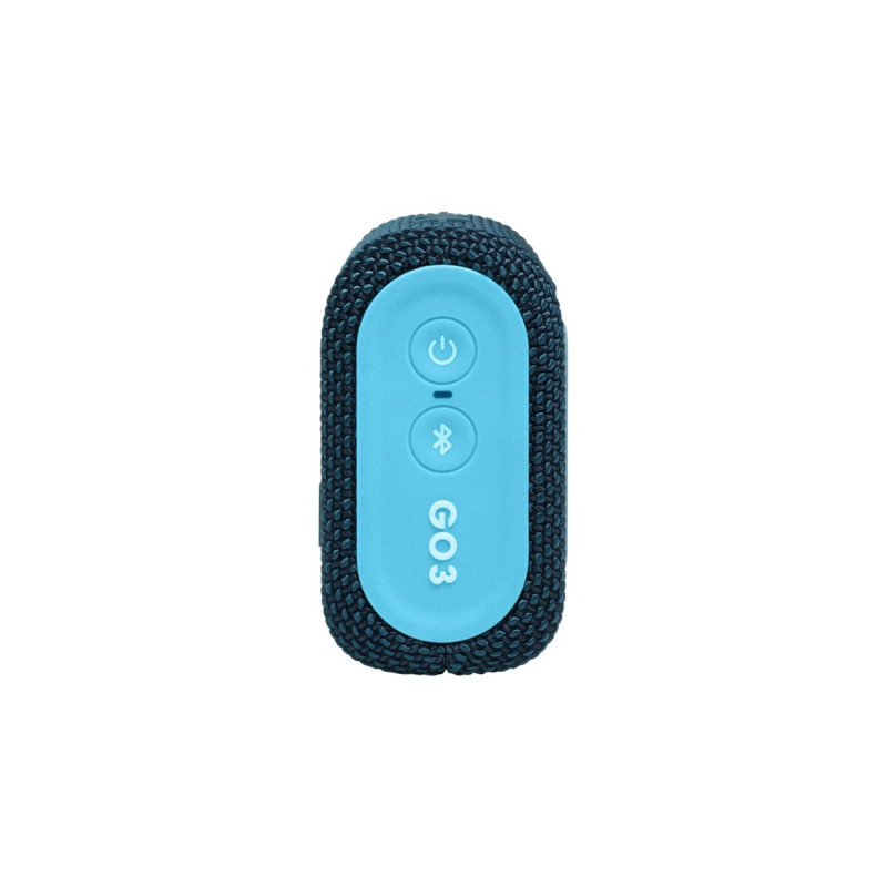 JBL Go 3, Lautsprecher(blau/pink, Bluetooth, USB-C)