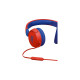 JBL JR310 , Kopfhörer(rot/dunkelblau)