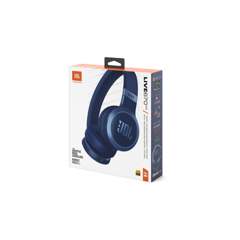 JBL LIVE 670NC, Kopfhörer(blau)