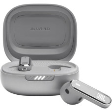 JBL Live Flex, Headset(silber, True wireless, True Adaptive Noise cancelling, Bluetooth)