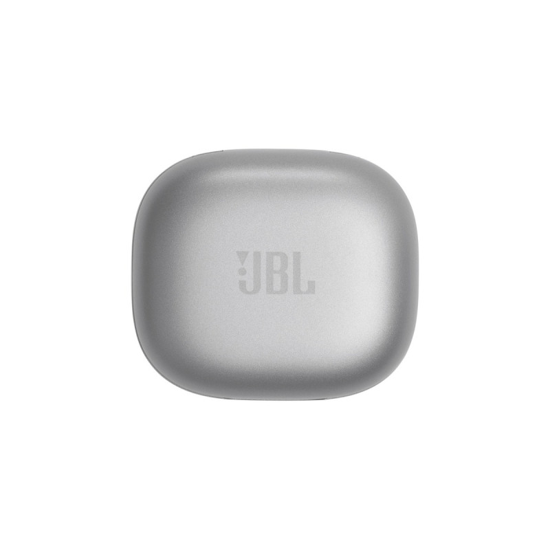 JBL Live Flex, Headset(silber, True wireless, True Adaptive Noise cancelling, Bluetooth)