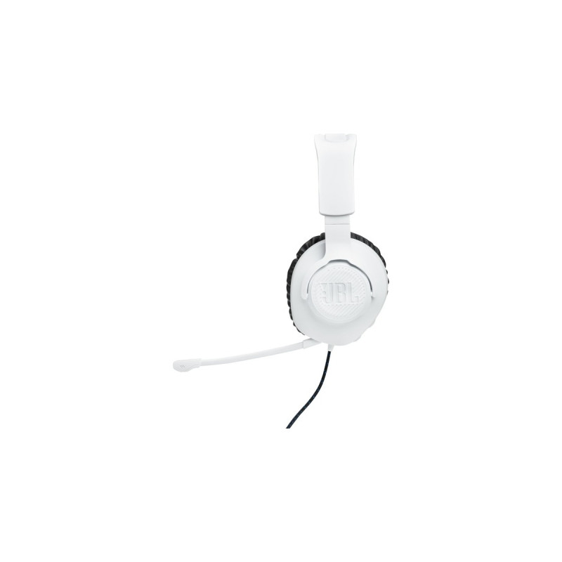 JBL Quantum 100P Console, Gaming-Headset(weiß/blau)