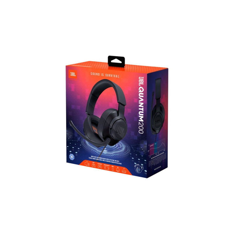 JBL Quantum 200, Gaming-Headset(schwarz)