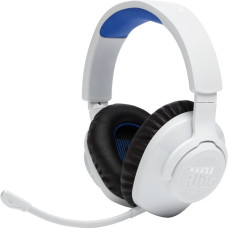 JBL Quantum 360P, Headset(weiß/blau, Bluetooth, USB-C)