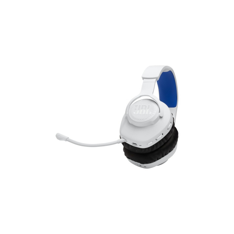 JBL Quantum 360P, Headset(weiß/blau, Bluetooth, USB-C)