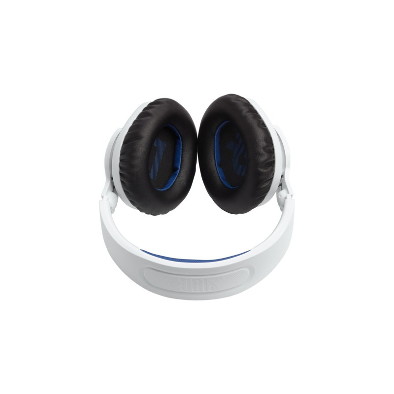 JBL Quantum 360P, Headset(weiß/blau, Bluetooth, USB-C)