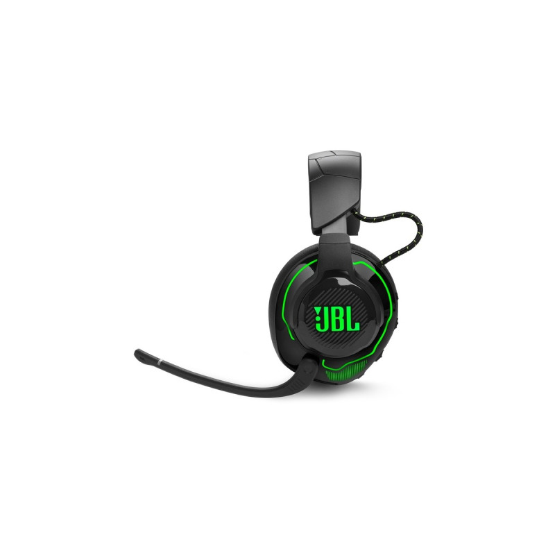 JBL Quantum 910X, Gaming-Headset(schwarz/grün, Bluetooth, USB-C)
