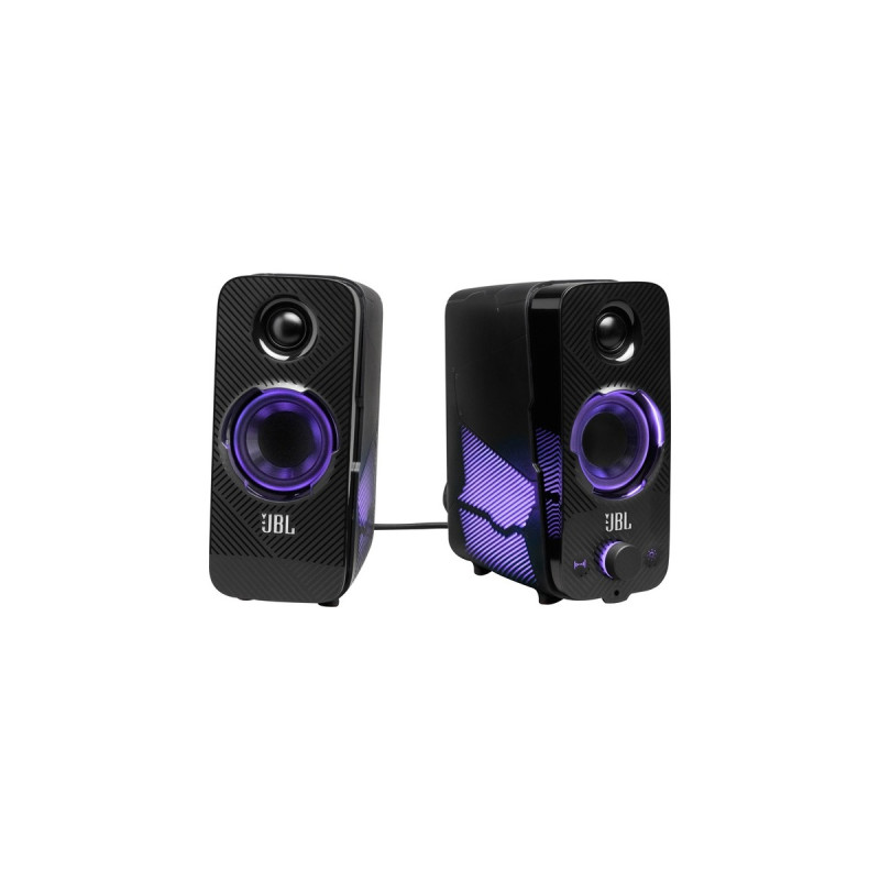 JBL Quantum DUO, Lautsprecher(schwarz, Paar, Bluetooth, Klinke)