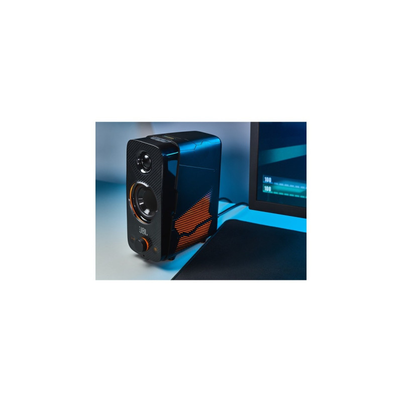 JBL Quantum DUO, Lautsprecher(schwarz, Paar, Bluetooth, Klinke)