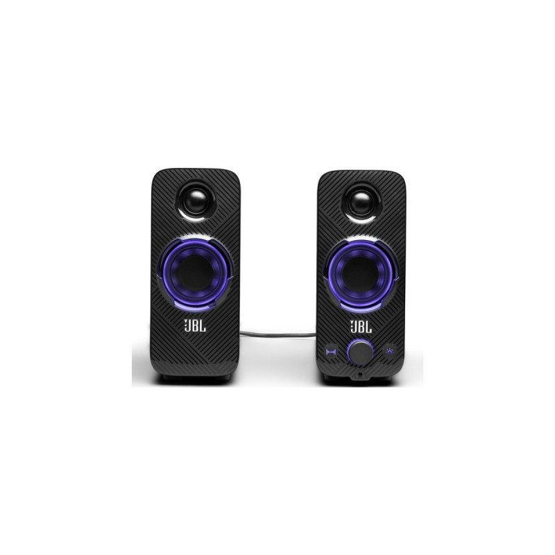 JBL Quantum DUO, Lautsprecher(schwarz, Paar, Bluetooth, Klinke)