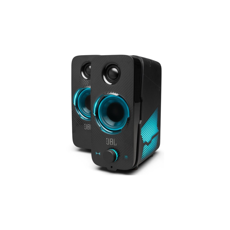 JBL Quantum DUO, Lautsprecher(schwarz, Paar, Bluetooth, Klinke)