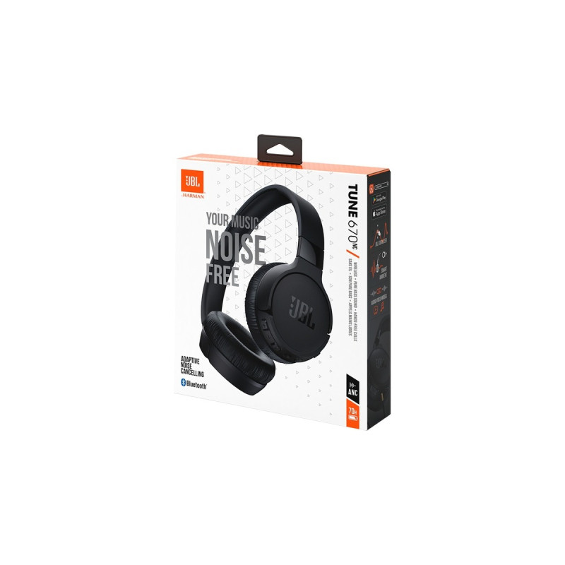 JBL Tune 670NC, Headset(schwarz)