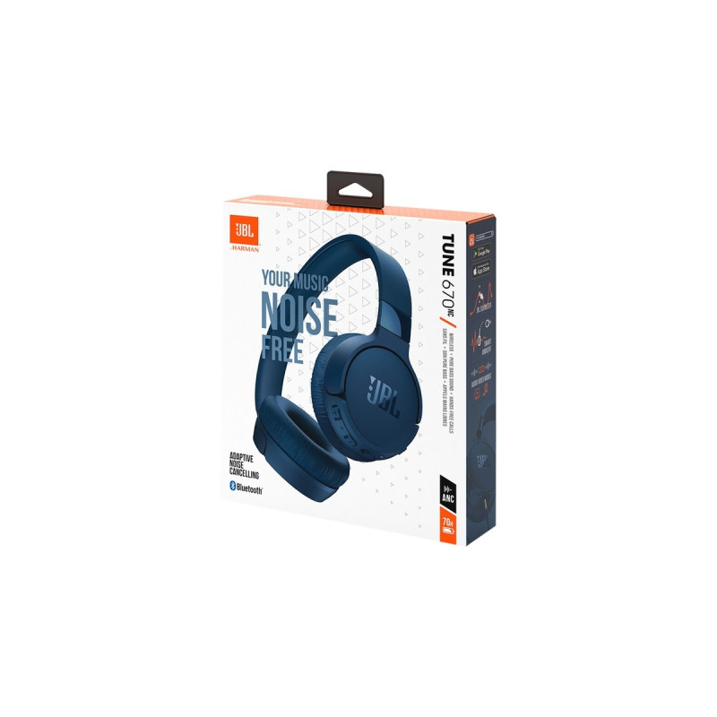 JBL Tune 670NC, Headset(blau)