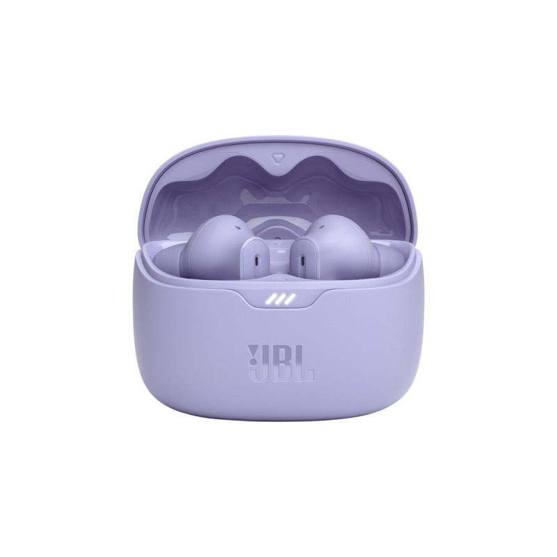 JBL Tune Beam, Kopfhörer(violett, Bluetooth, TWS, USB-C)