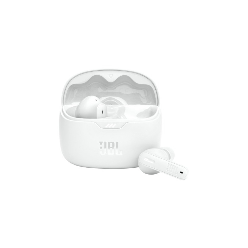 JBL Tune Beam, Kopfhörer(weiß, Bluetooth, TWS, USB-C)