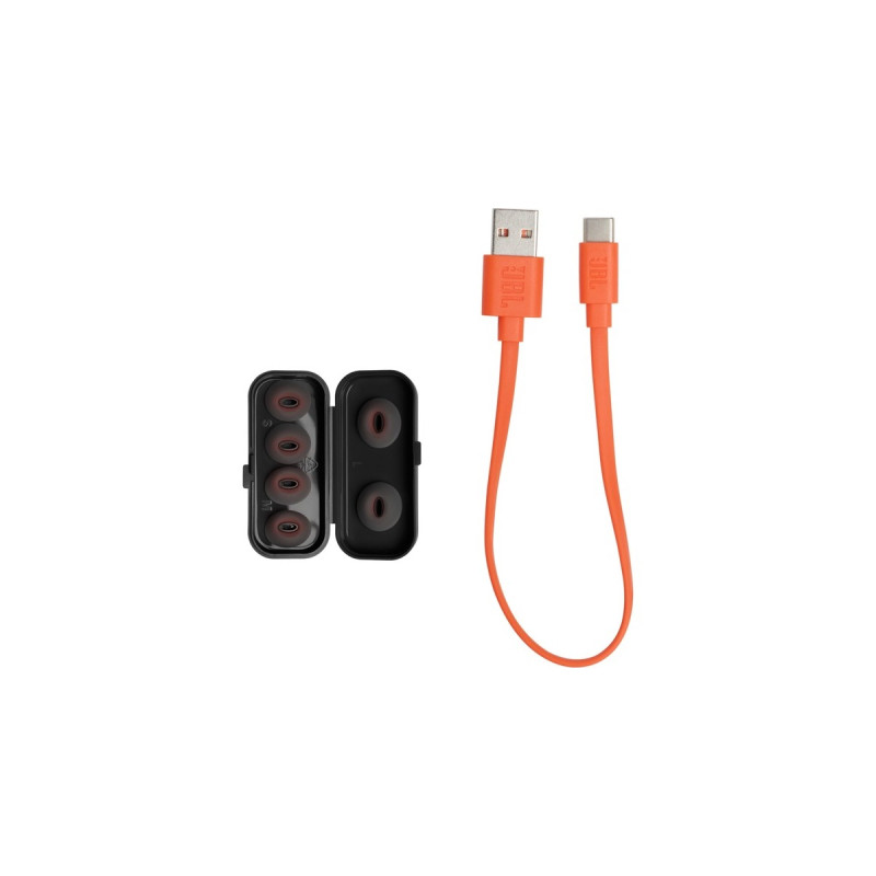 JBL Tune Flex Ghost Edition, Kopfhörer(schiefer/transparent, USB-C, Bluetooth)