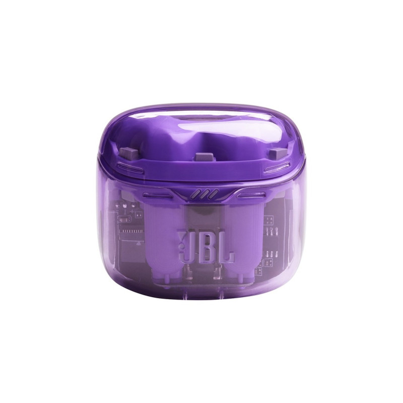 JBL Tune Flex Ghost Edition, Kopfhörer(lila/transparent, USB-C, Bluetooth)
