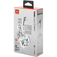 JBL Tune Flex Ghost Edition, Kopfhörer(weiß/transparent, USB-C, Bluetooth)