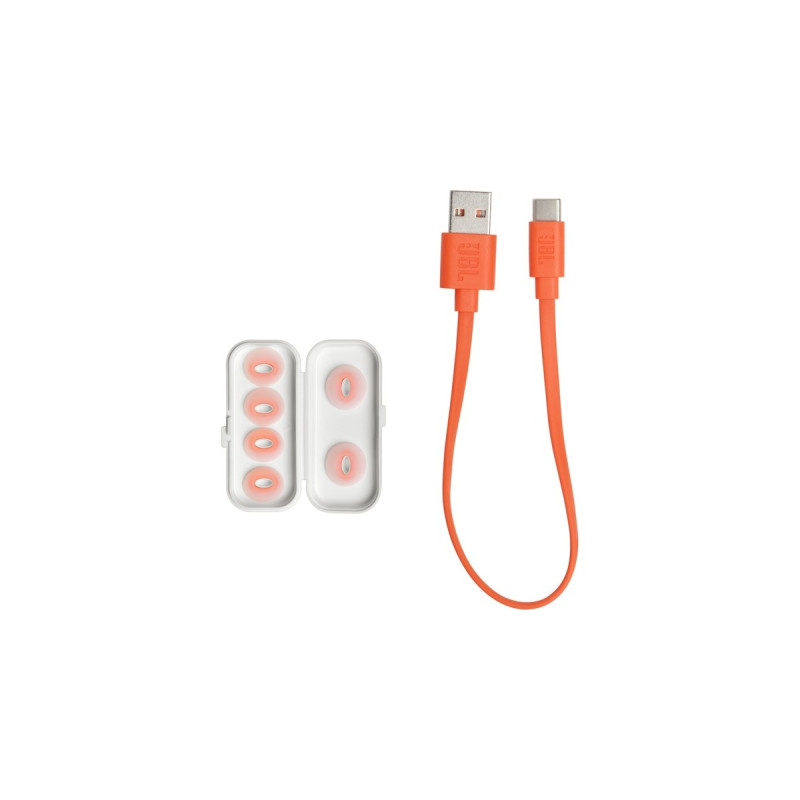 JBL Tune Flex, Kopfhörer(weiß, USB-C, Bluetooth)
