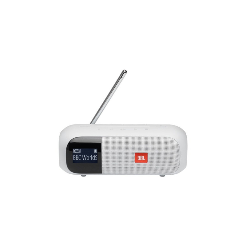 JBL Tuner 2, Radio(weiß, Bluetooth, FM, DAB+)