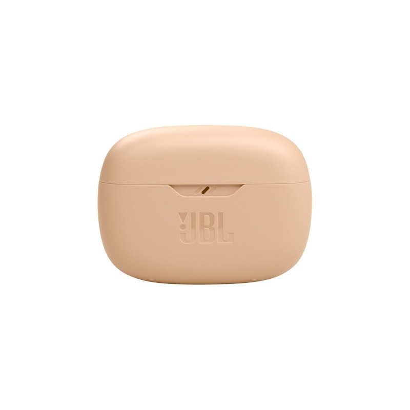 JBL Wave Beam, Kopfhörer(beige, Bluetooth, USB-C)