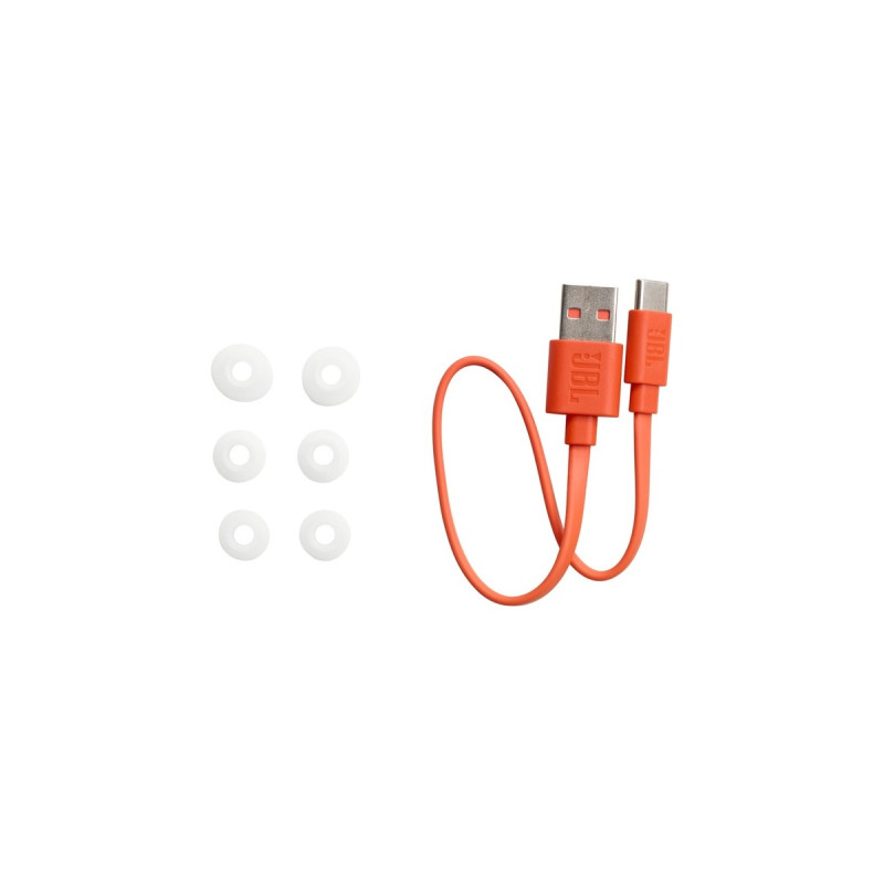 JBL Wave Beam, Kopfhörer(weiß, Bluetooth, USB-C)