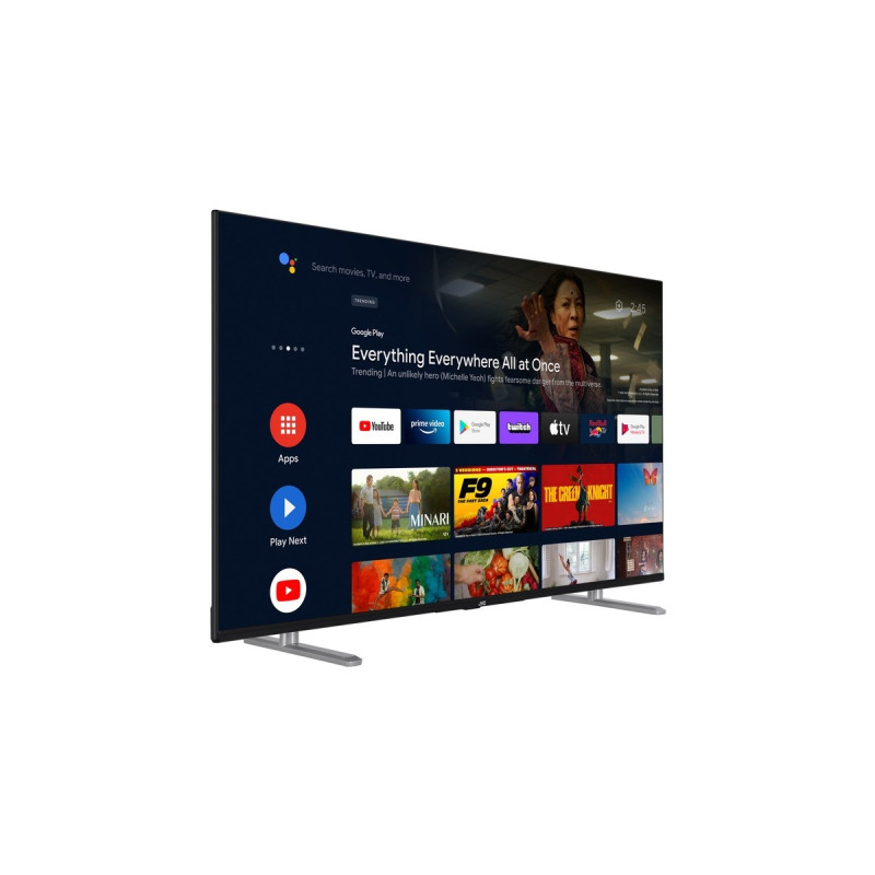 JVC LT-55VAQ6255, QLED-Fernseher(139 cm (55 Zoll), schwarz, UltraHD/4K, Triple Tuner, SmartTV)