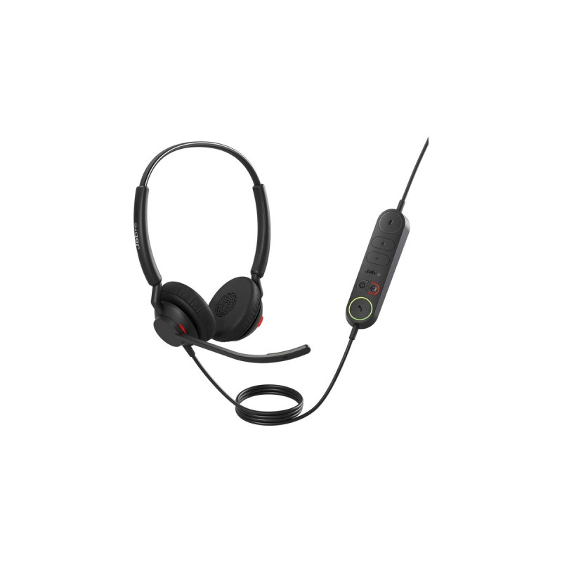 Jabra Engage 40, Headset(schwarz, Stereo, UC, USB-A, Inline Link)