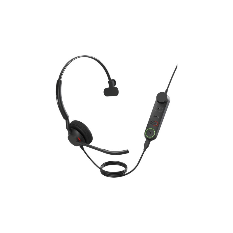 Jabra Engage 50 II Link, Headset(schwarz, Mono, USB-A, UC)
