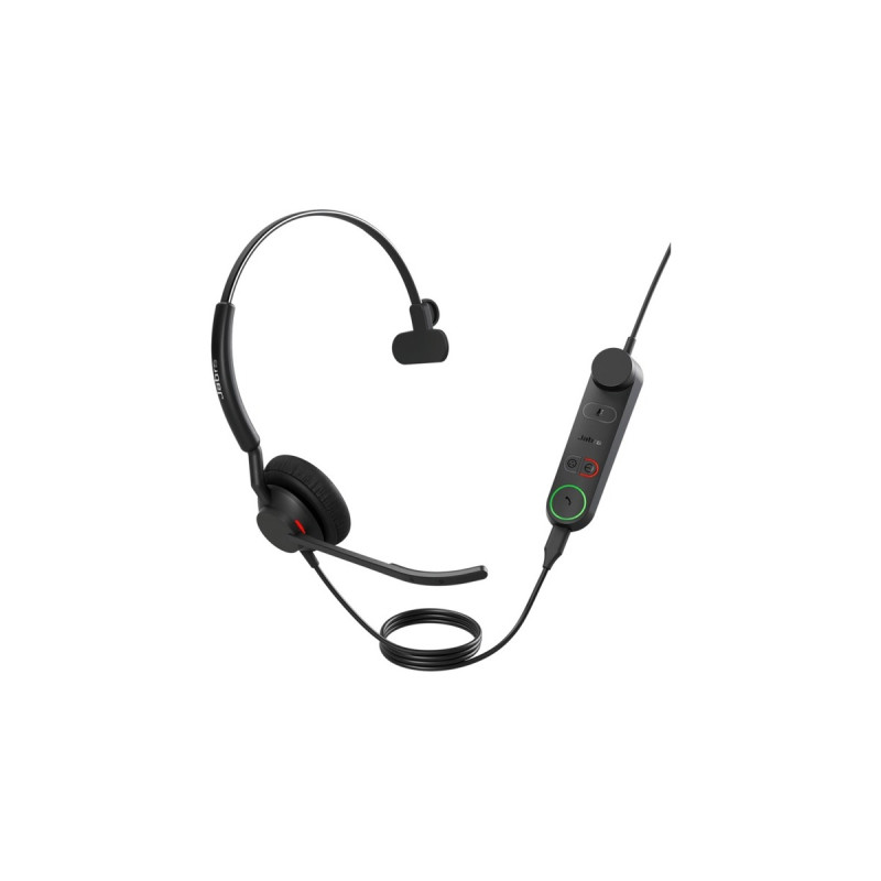 Jabra Engage 50 II Link, Headset(schwarz, Mono, USB-C, UC)