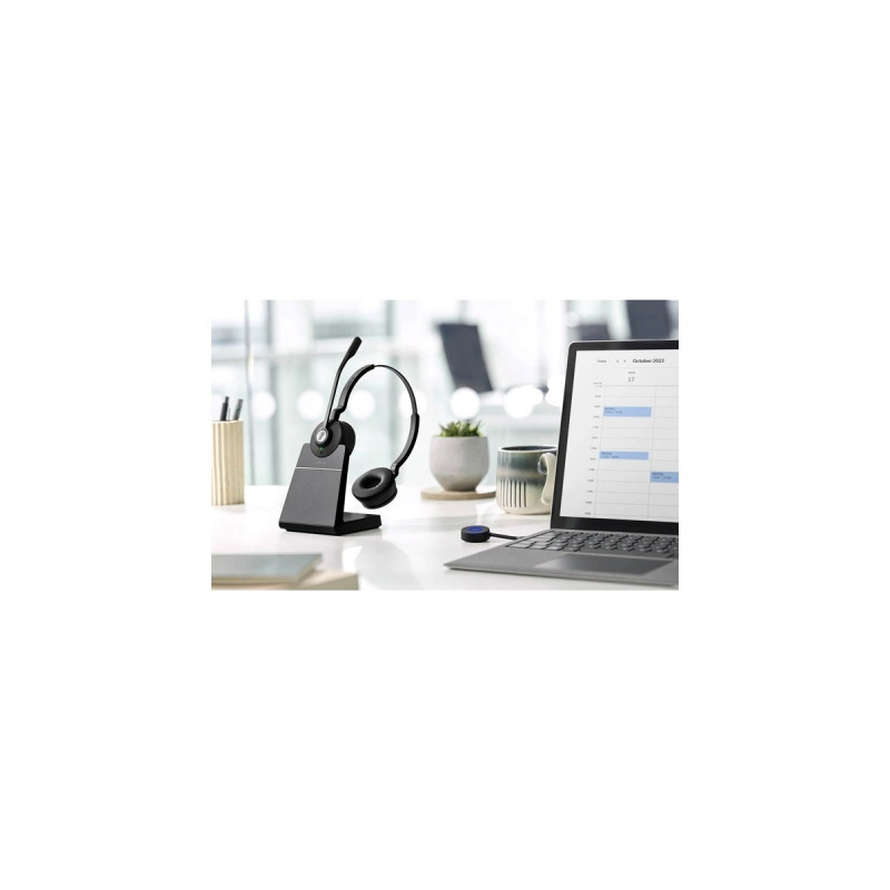 Jabra Engage 55 MS, Headset(schwarz, USB-A, Stereo)