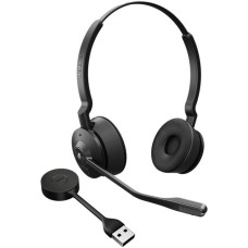 Jabra Engage 55 MS, Headset(schwarz, Basisstation, USB-A, Niedriger Energieverbrauch)