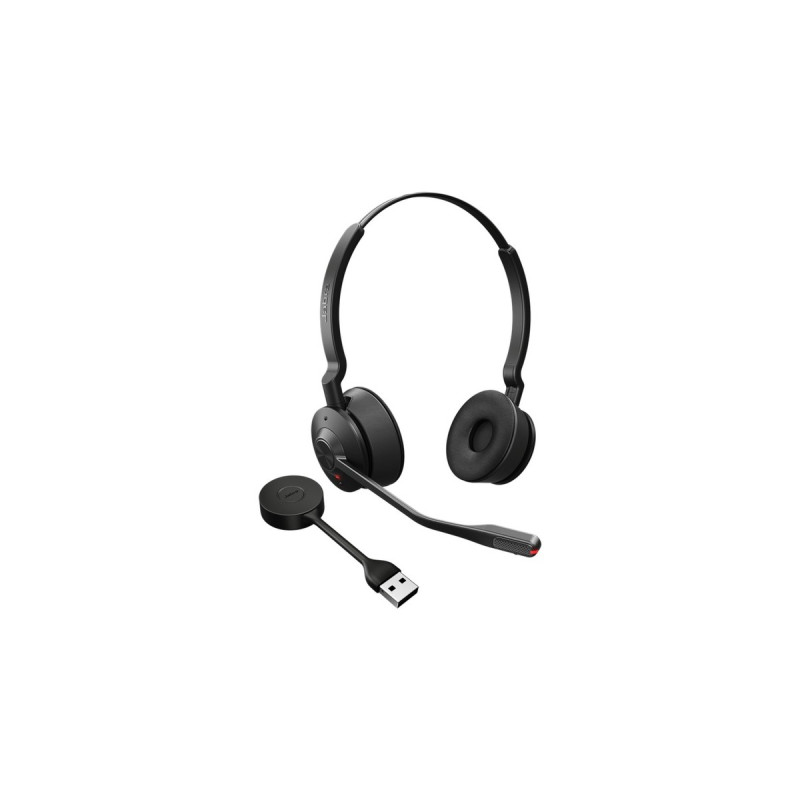 Jabra Engage 55 UC, Headset(schwarz, USB-A, Stereo, Niedriger Energieverbrauch)