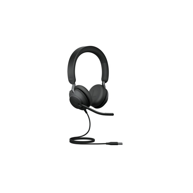 Jabra Evolve2 40 SE, Headset(schwarz, Stereo, USB-A, UC)