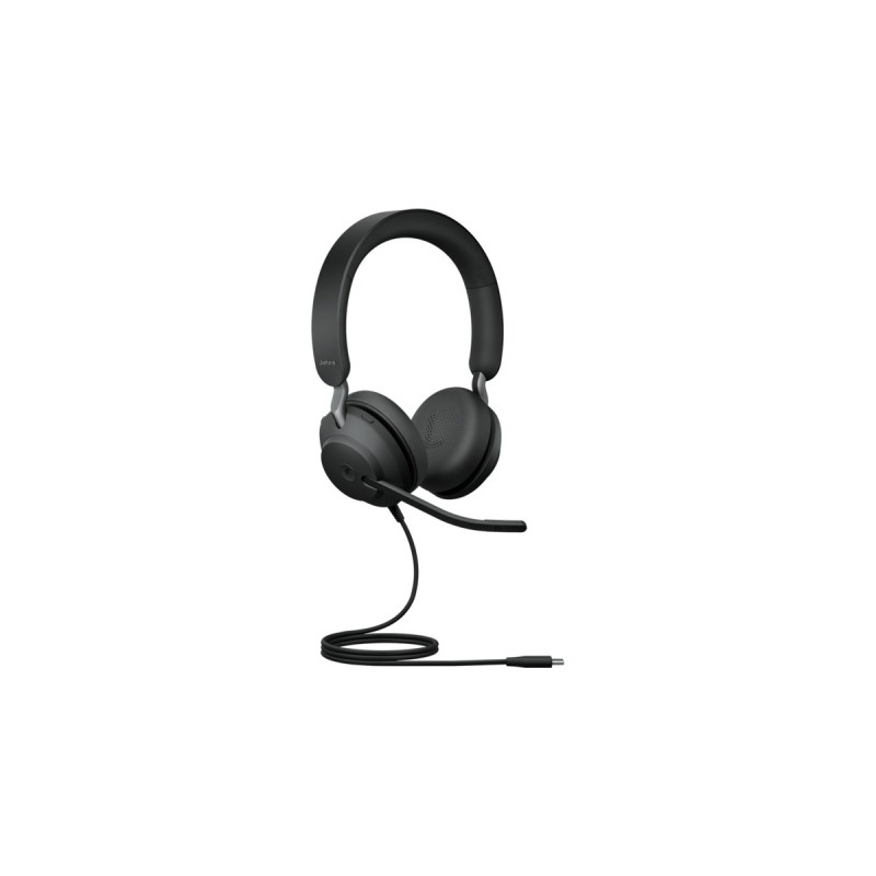 Jabra Evolve2 40 SE, Headset(schwarz, Stereo, USB-C, MS)