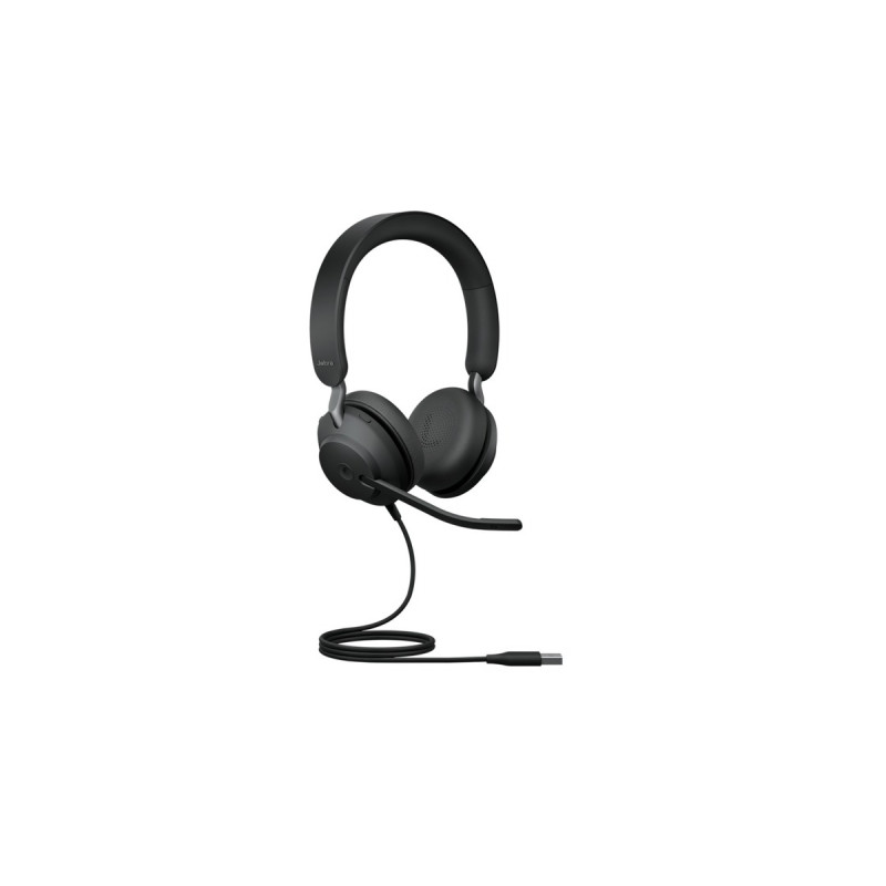 Jabra Evolve2 40 SE, Headset(schwarz, Stereo, USB-A, MS)