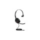 Jabra Evolve2 50, Headset(schwarz, Mono, Microsoft Teams, USB-C)