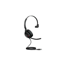 Jabra Evolve2 50, Headset(schwarz, Mono, Microsoft Teams, USB-A)