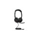 Jabra Evolve2 50, Headset(schwarz, Stereo, UC, USB-A)
