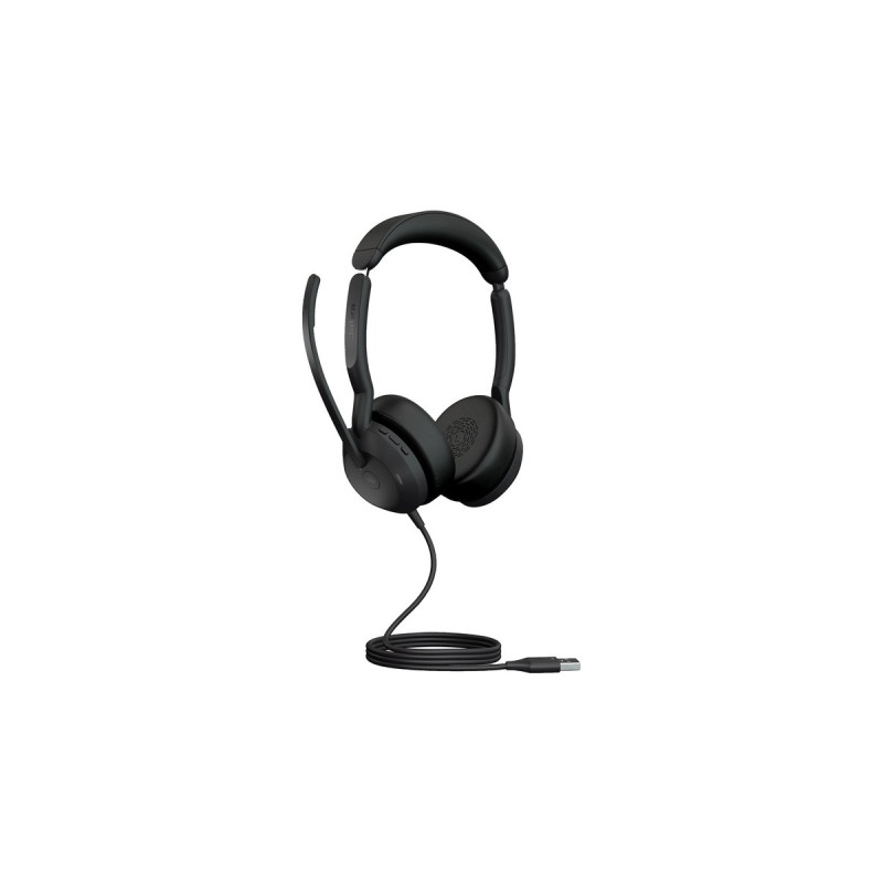 Jabra Evolve2 50, Headset(schwarz, Stereo, Microsoft Teams, USB-A)