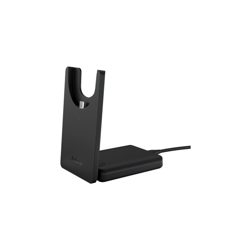 Jabra Evolve2 55, mit Ladestation, Headset(schwarz, Mono, UC, USB-A, Link380a)