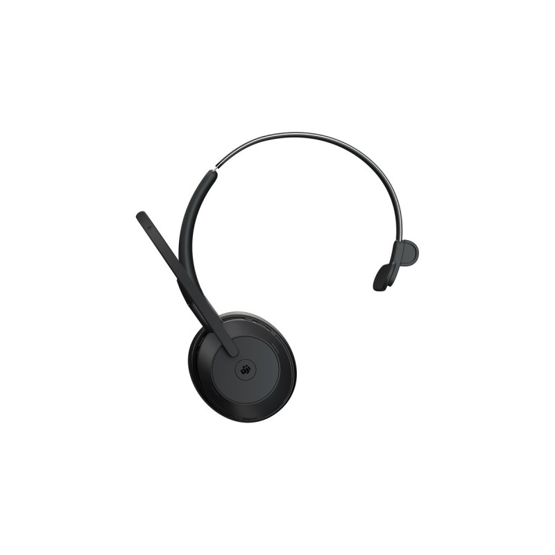 Jabra Evolve2 55, mit Ladestation, Headset(schwarz, Mono, Microsoft Teams, USB-A, Link380a)