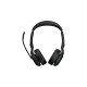 Jabra Evolve2 55, mit Ladestation, Headset(schwarz, Stereo, UC, USB-C, Link380c)
