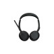Jabra Evolve2 55, mit Ladestation, Headset(schwarz, Stereo, UC, USB-C, Link380c)