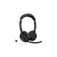 Jabra Evolve2 55, mit Ladestation, Headset(schwarz, Stereo, Microsoft Teams, USB-C, Link380c)