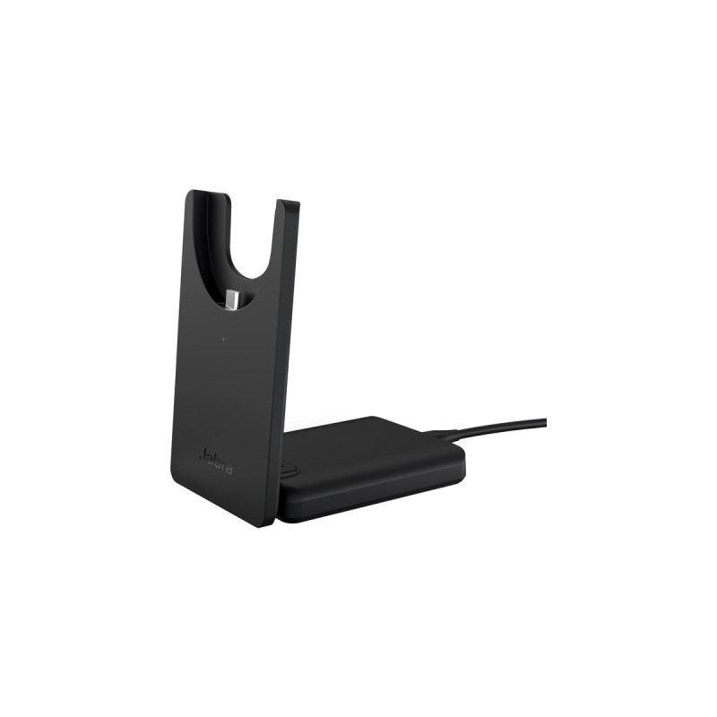 Jabra Evolve2 55, mit Ladestation, Headset(schwarz, Stereo, Microsoft Teams, USB-C, Link380c)