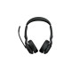 Jabra Evolve2 55, mit Ladestation, Headset(schwarz, Stereo, UC, USB-A, Link380a)