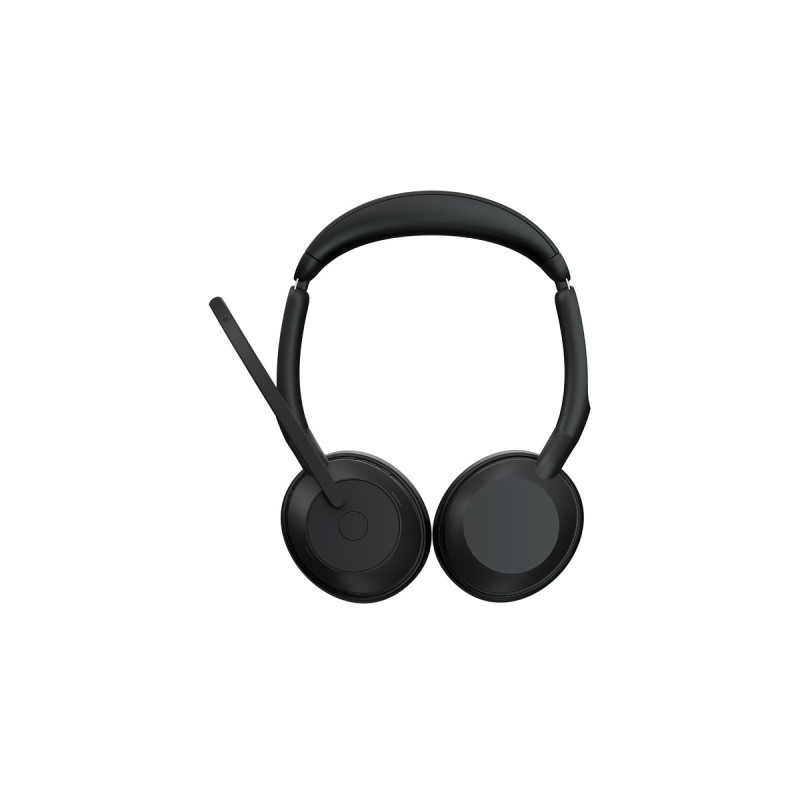 Jabra Evolve2 55, mit Ladestation, Headset(schwarz, Stereo, UC, USB-A, Link380a)