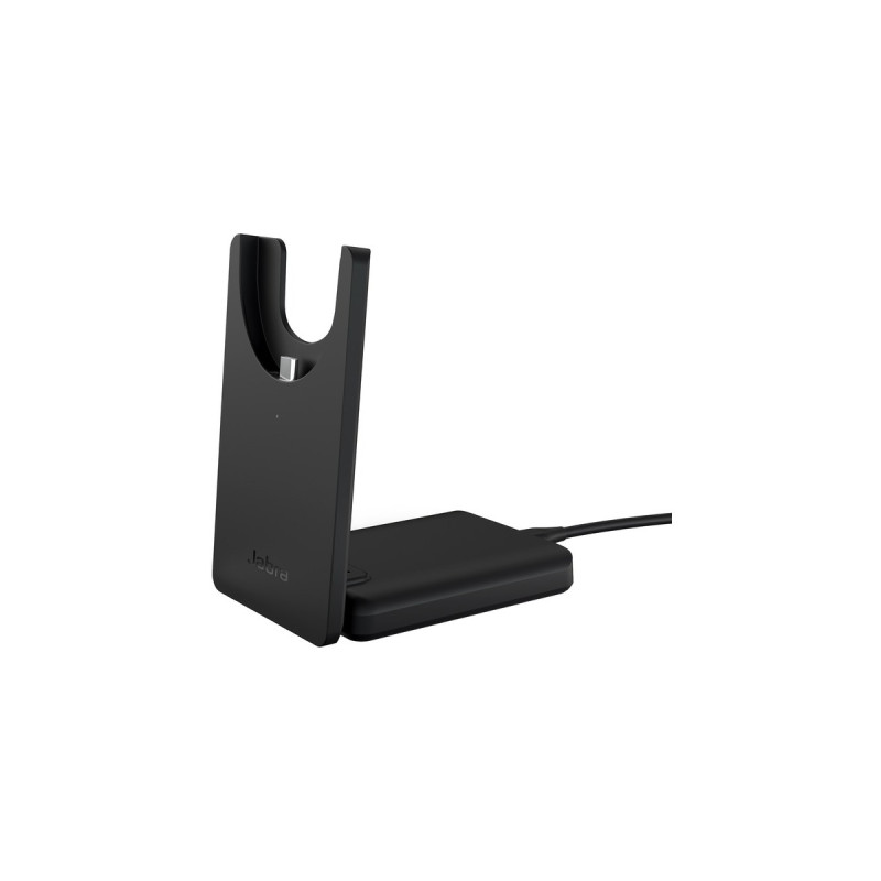 Jabra Evolve2 55, mit Ladestation, Headset(schwarz, Stereo, UC, USB-A, Link380a)