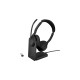 Jabra Evolve2 55, mit Ladestation, Headset(schwarz, Stereo, Microsoft Teams, USB-A, Link380a)